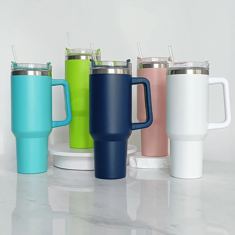 AquaMate - 1200ml Thermal Mug with Handle